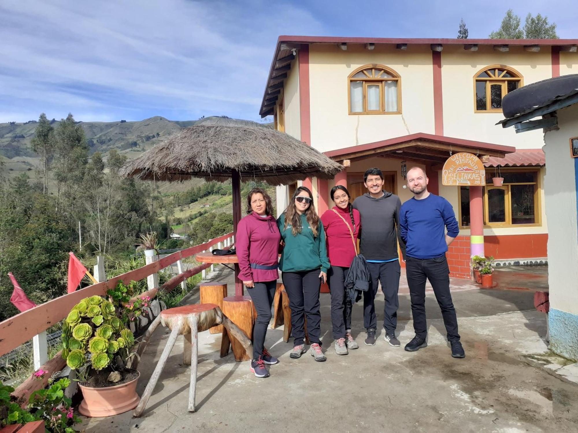 Hostal El Inca Chugchilán Exteriér fotografie